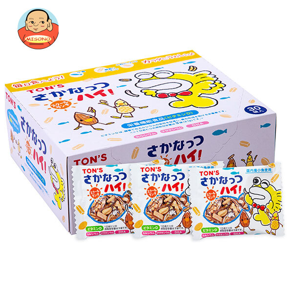 東洋ナッツ トン スクールランチ さかなっつハイ! (7g×30袋)×1箱入