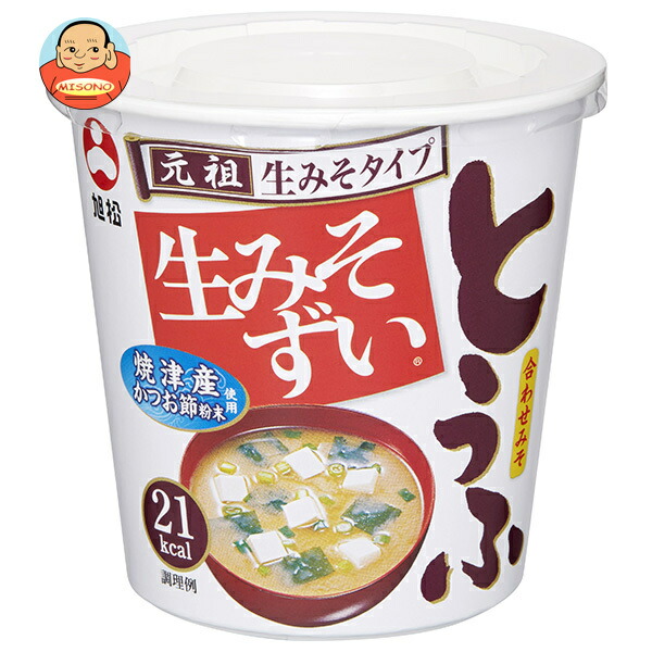 旭松 カップ生みそずい 合わせとうふ 15g×6個入