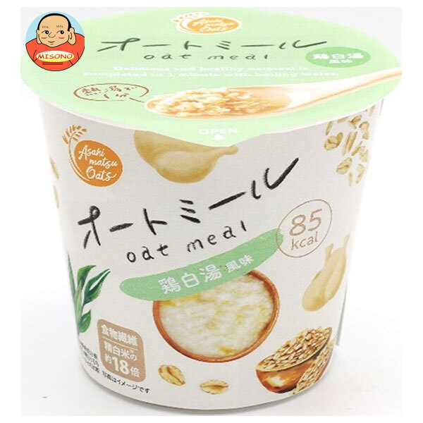 旭松 オートミール 鶏白湯風味 27g×6個入