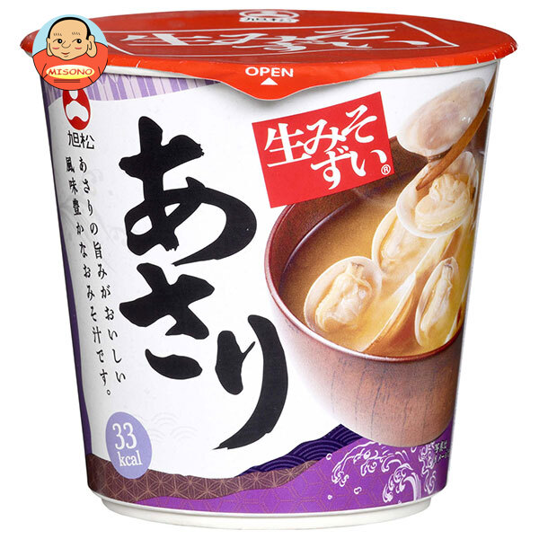 旭松 カップ生みそずい あさり 1食×6個入
