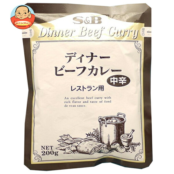エスビー食品 レストランディナービーフカレー 中辛 200g×30個入