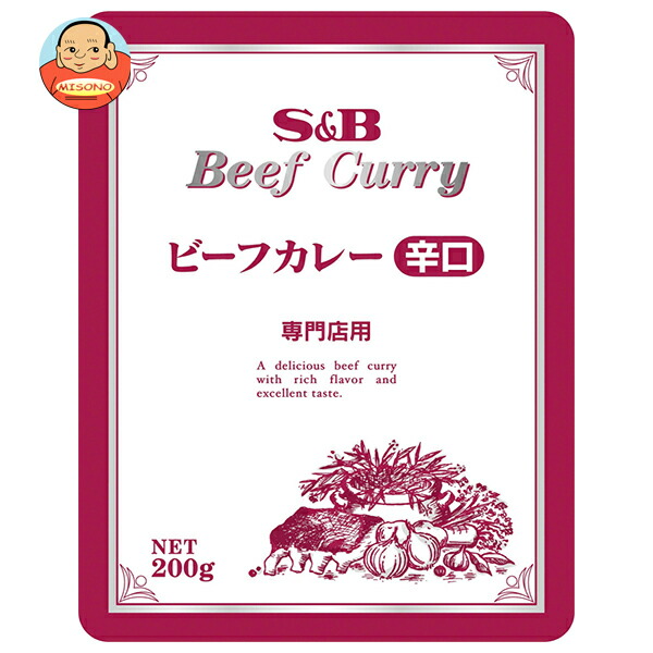 エスビー食品 専門店 ビーフカレー 辛口 200g×30個入