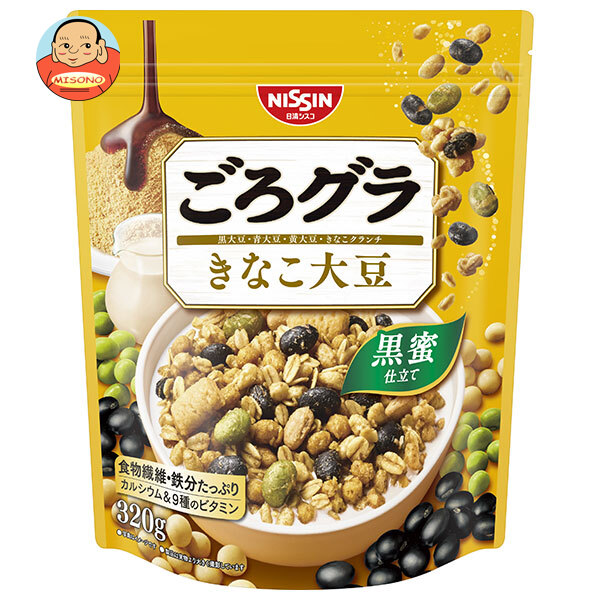日清シスコ ごろグラ きなこ大豆 320g×8袋入