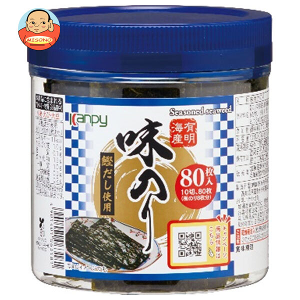 カンピー 有明海産卓上味のり 10切80枚×12個入