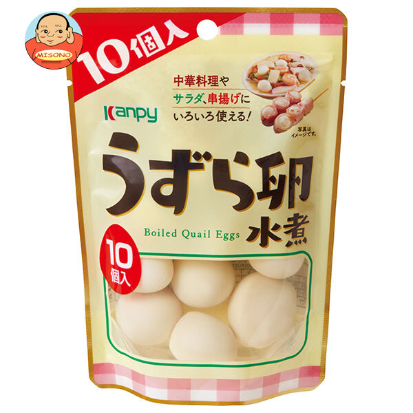 カンピー うずら卵水煮 10個×12袋入