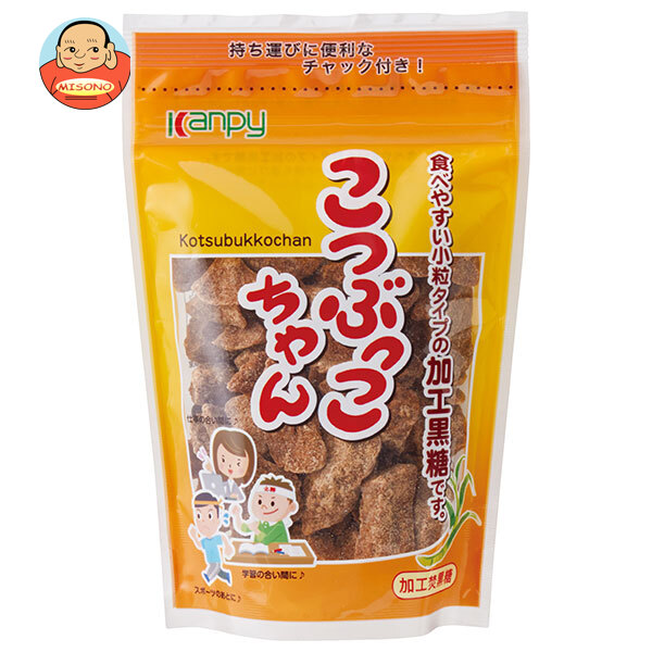 カンピー こつぶっこちゃん(黒砂糖) 100g×10袋入