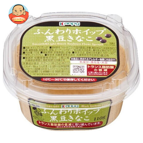 カンピー ふんわりホイップ 黒豆きなこ 110g×6個入