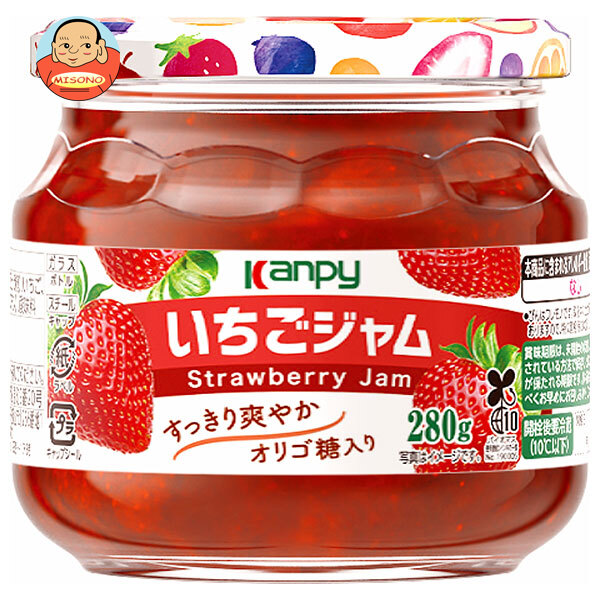 カンピー いちごジャム 280g瓶×6個入