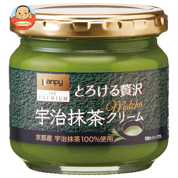 カンピー ザ プレミアム とろける贅沢 宇治抹茶クリーム 150g瓶×6個入