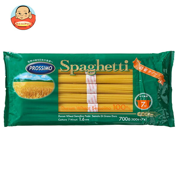 加藤産業 スパゲティ 結束タイプ(1.6mm) 700g(100g×7束)×20袋入
