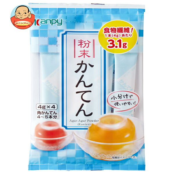 カンピー 粉末かんてん 4本入り×20袋入