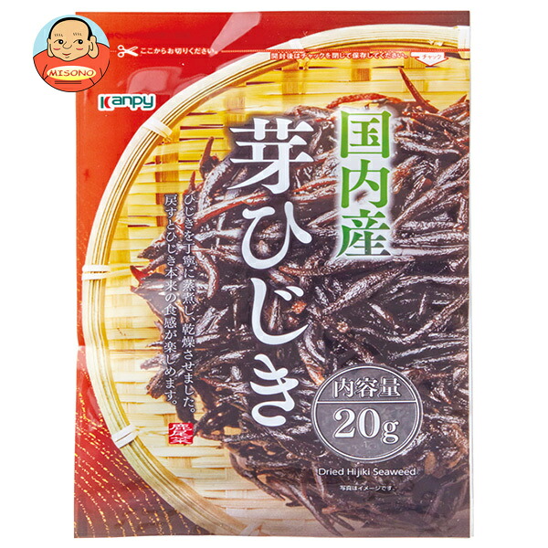 カンピー 国内産芽ひじき 20g×20袋入