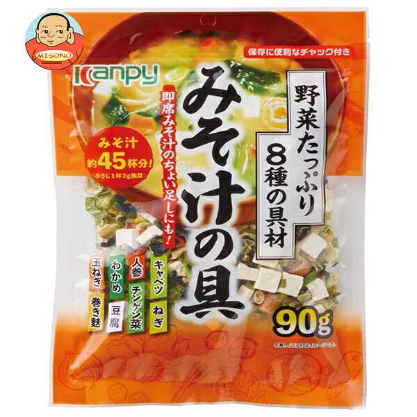 カンピー 野菜たっぷりみそ汁の具 90g×15袋入