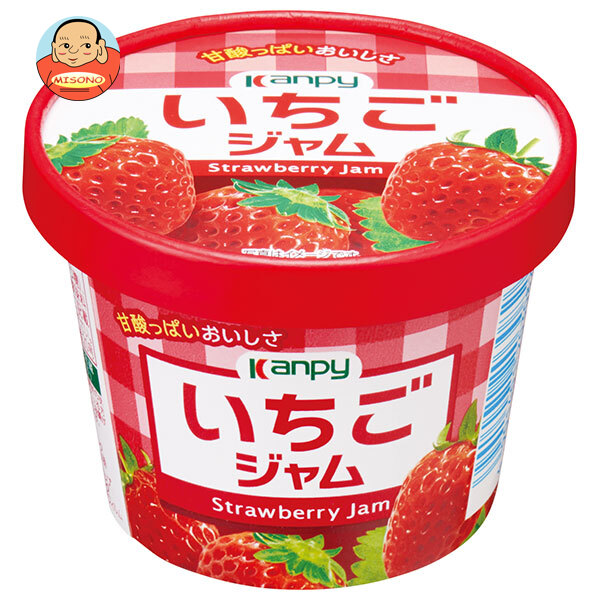 カンピー 紙カップ いちごジャム 130g×6個入