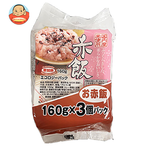 ドリームズファーム 赤飯 (160g×3P)×12個入