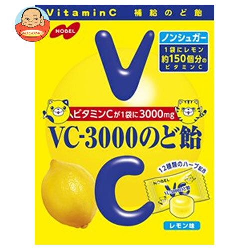 ノーベル製菓 VC-3000のど飴 90g×6個入