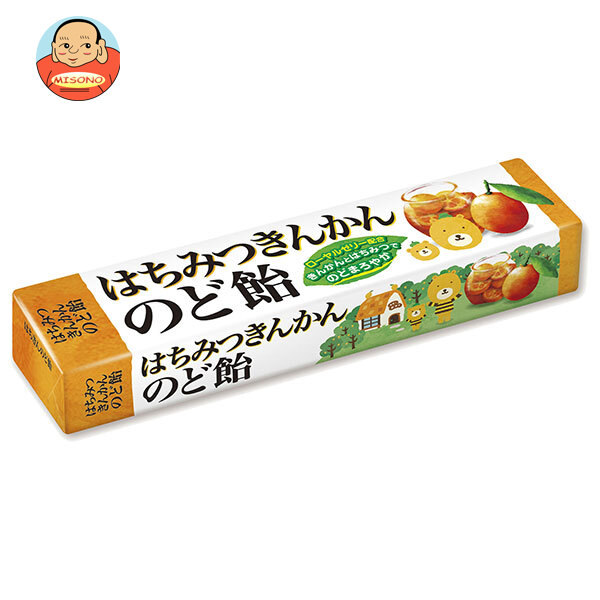 ノーベル製菓 はちみつきんかんのど飴 スティックタイプ 10粒×10個入