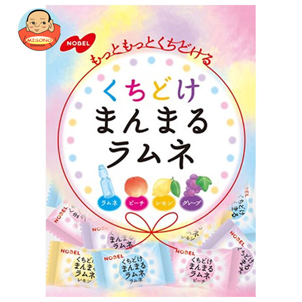 ノーベル製菓 まんまるラムネ 80g×6袋入