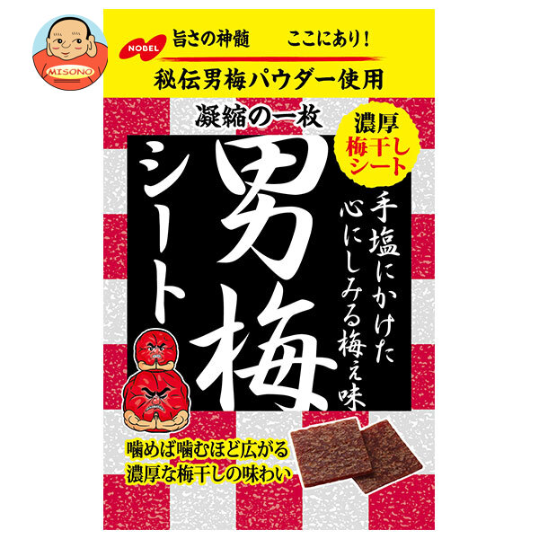 ノーベル製菓 男梅シート 27g×6袋入