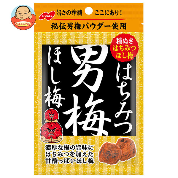 ノーベル製菓 はちみつ男梅ほし梅 20g×6袋入