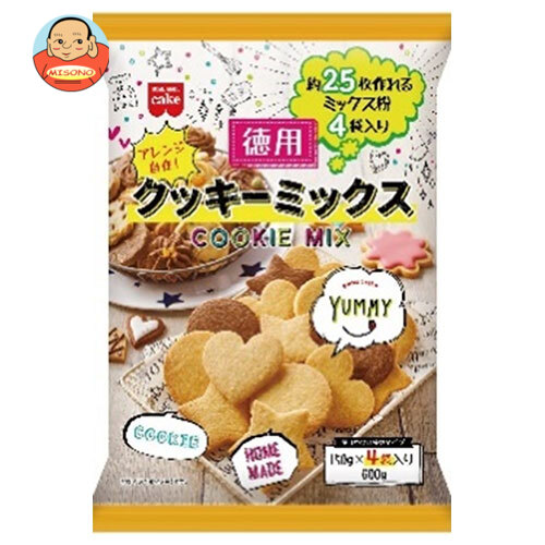共立食品 徳用 クッキーミックス 600g(150g×4袋)×6袋入