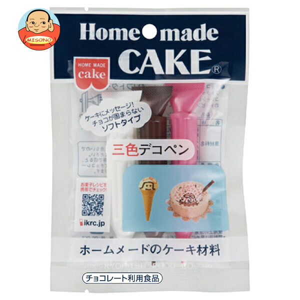 共立食品 三色デコペン(ソフトタイプ) 30g(10g×3本)×5袋入