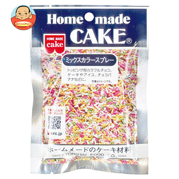 共立食品 ミックスカラースプレー 50g×5袋入