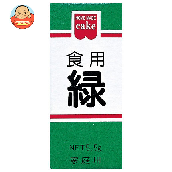 共立食品 食用色素 緑 5.5g×10箱入