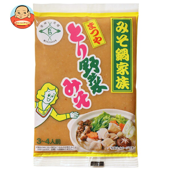 まつや とり野菜みそ 200g×12袋入