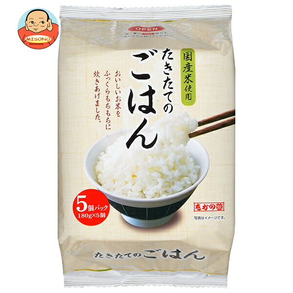 たかの たきたてのごはん 5個パック×6個入