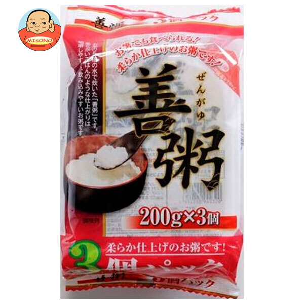 たかの 善粥 3個パック (200g×3個)×8袋入