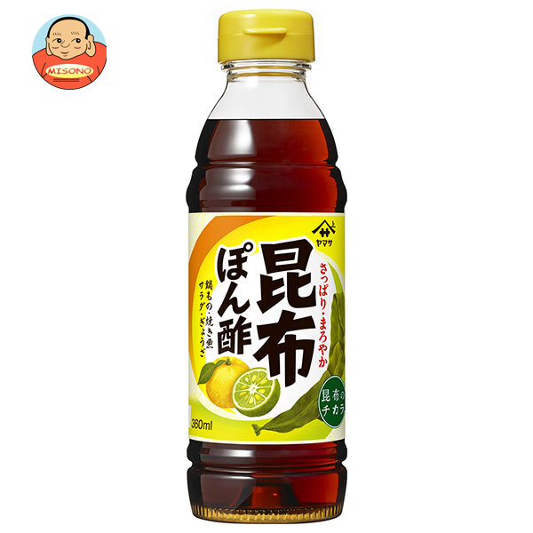 ヤマサ醤油 昆布ぽん酢 360mlペットボトル×12本入