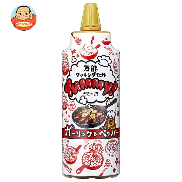 ヤマサ醤油 万能クッキングたれ Yummy! ガーリック&ペッパー 240gペットボトル×12本入