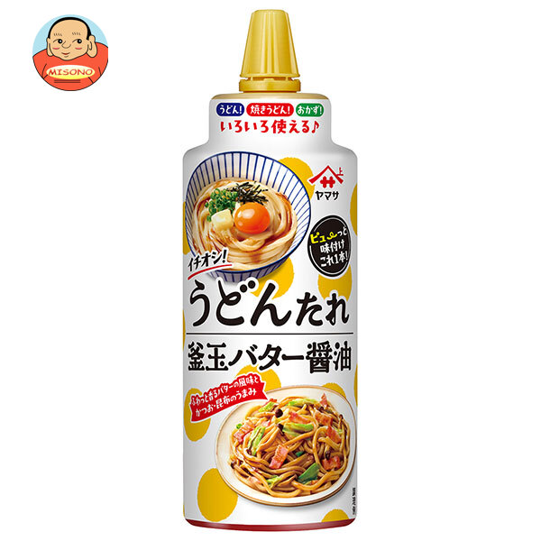 ヤマサ醤油 イチオシ!うどんたれ 釜玉バター醤油 230mlペットボトル×12本入
