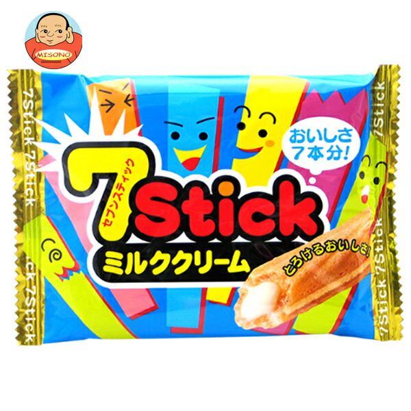 やおきん セブンスティック ミルククリーム 7本×12個入