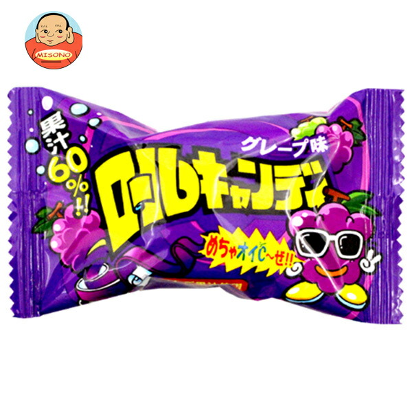 やおきん ロールキャンディ グレープ味 20g×24本入