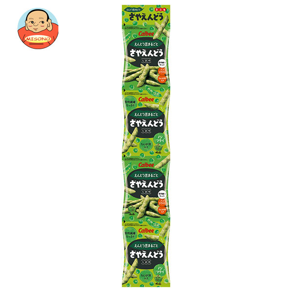 カルビー さやえんどう しお味 ミニ4 48g×10袋入