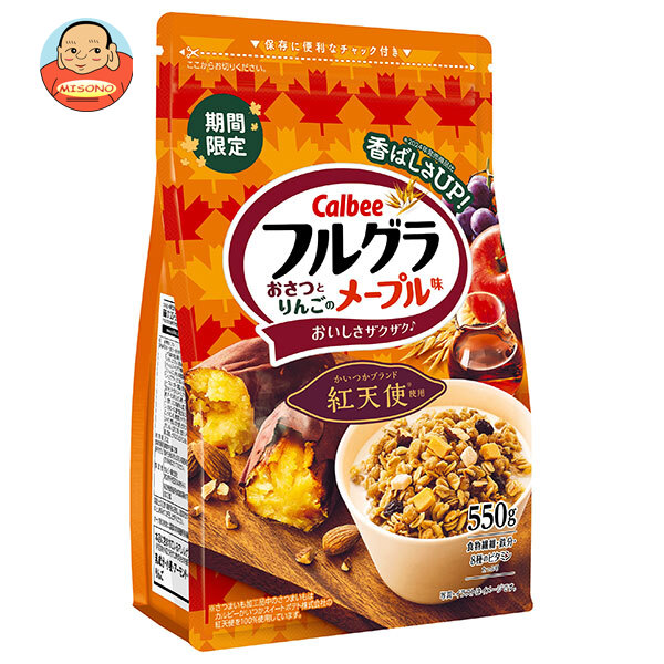 カルビー フルグラ おさつとりんごのメープル 550g×6袋入