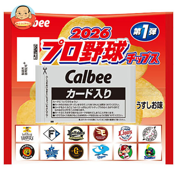 カルビー 2026 プロ野球チップス 22g×24袋入