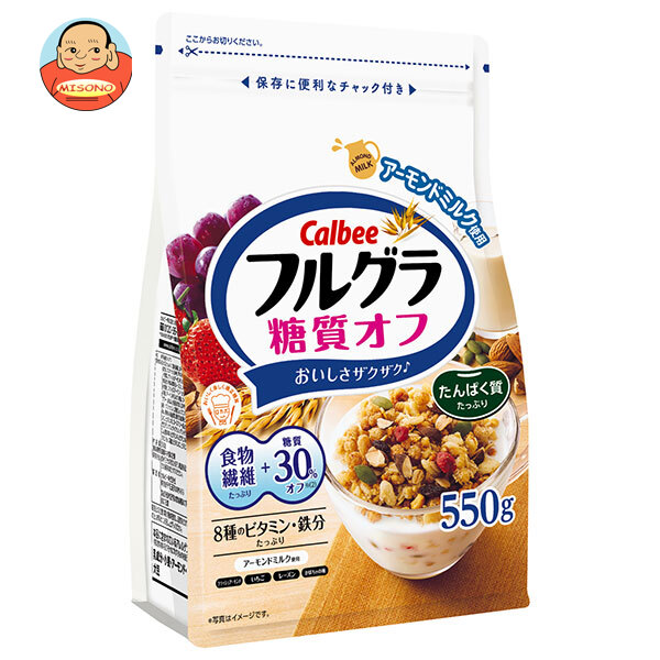 カルビー フルグラ 糖質オフ 550g×6袋入