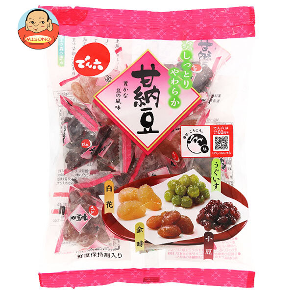 でん六 小袋甘納豆 180g×6袋入