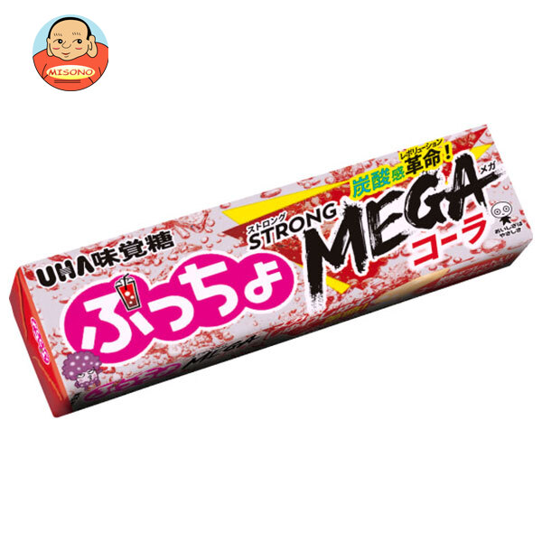 UHA味覚糖 ぷっちょスティック ストロングMEGAコーラ 10粒×10個入