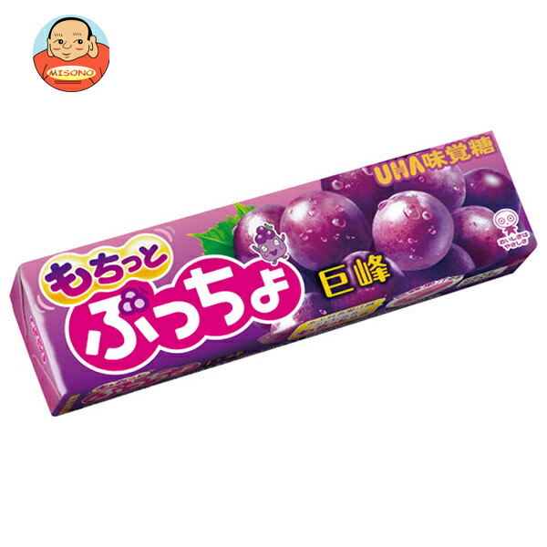 UHA味覚糖 ぷっちょスティック もちっと巨峰 10粒×10個入