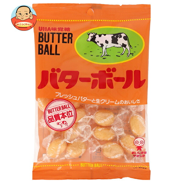 UHA味覚糖 バターボール 104g×6袋入｜ 送料別