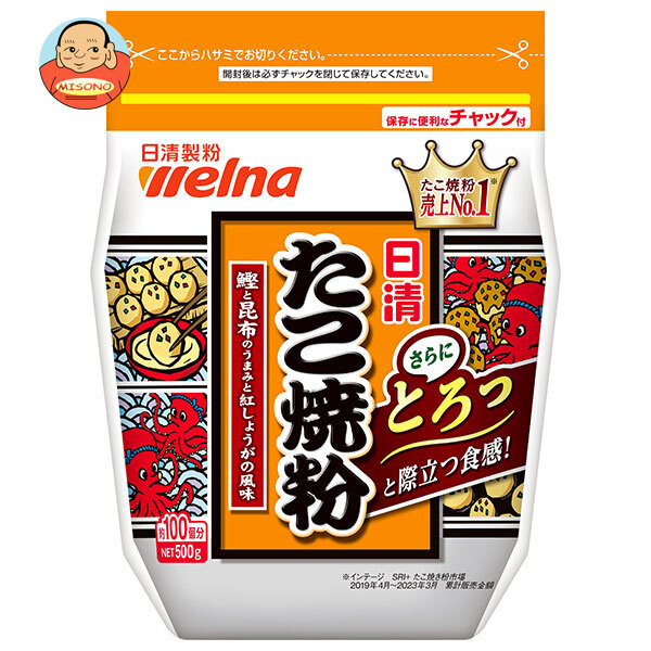 日清製粉ウェルナ 日清 たこ焼粉 500g×12袋入