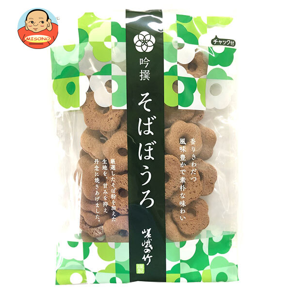 大阪前田製菓 嵯峨の竹 吟撰そばぼうろ 100g×12袋入