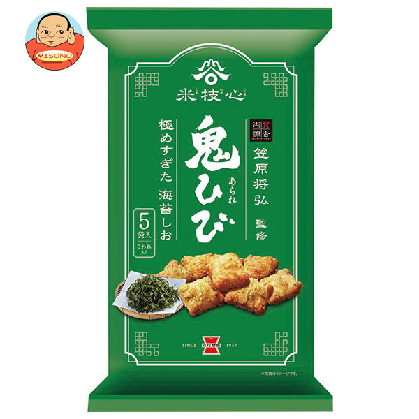 岩塚製菓 鬼ひび 海苔しお 80g×12袋入