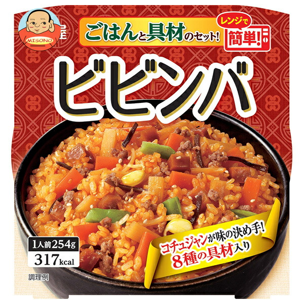丸美屋 ビビンバ ごはん付き 254g×6個入
