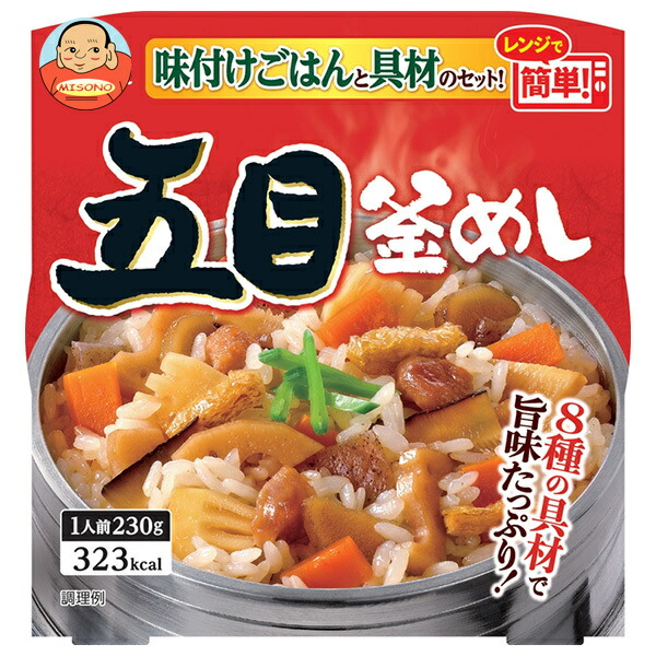 丸美屋 五目釜めし 味付けごはん付き 230g×6個入