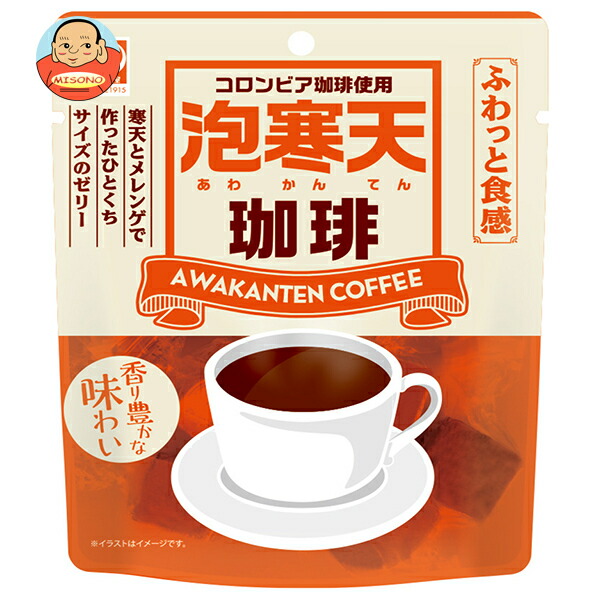 杉本屋製菓 泡寒天 珈琲 65g×10袋入